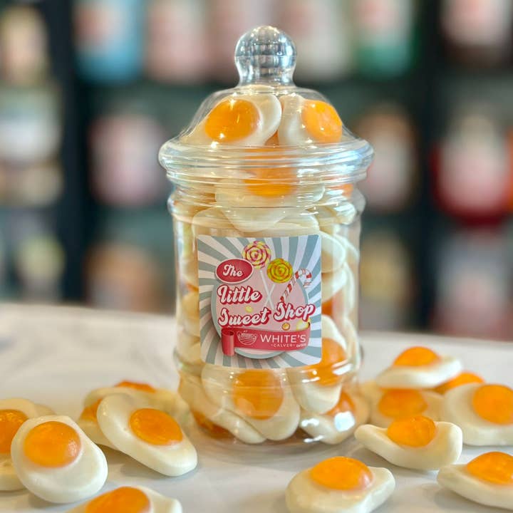 Good Egg Sweet Jar 250g for wholesale by Flossy Teacake