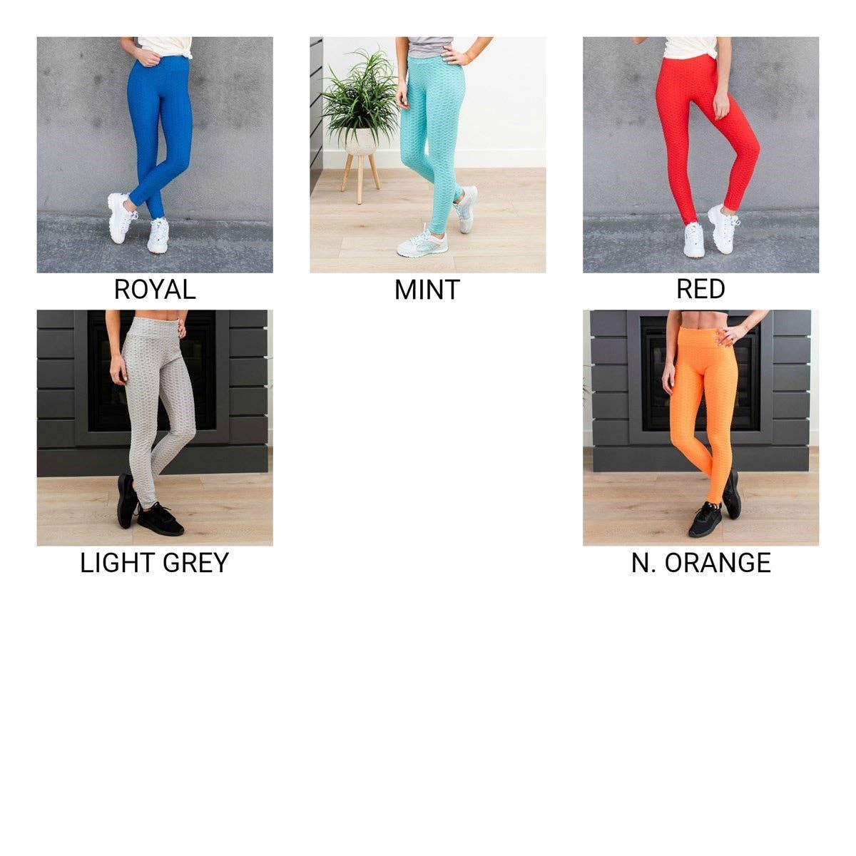 Truly Contagious – Großhandel Sport-/Lounge-Leggings – Damen – Leggings zum Schutz vor Cellulite L Einheitsgröße und Übergröße (T09)2