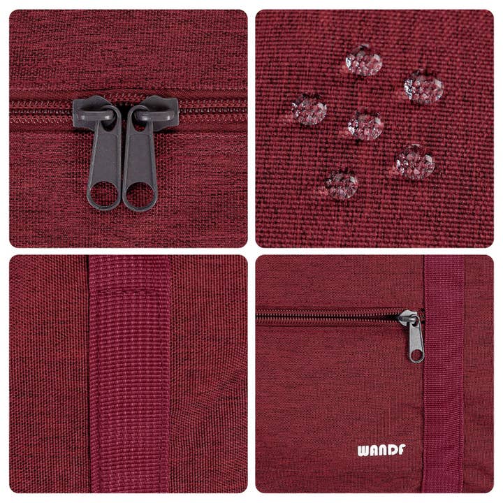 wandf - Wholesale Weekender Bag - Women's - Airplane Personal Item Travel Bag Best Underseat Bag WF112294