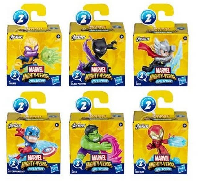 KIDDY-MOOV - Wholesale Figurine Toy - Kids - Marvel Mighty-Verse collectible figurines in blind box0