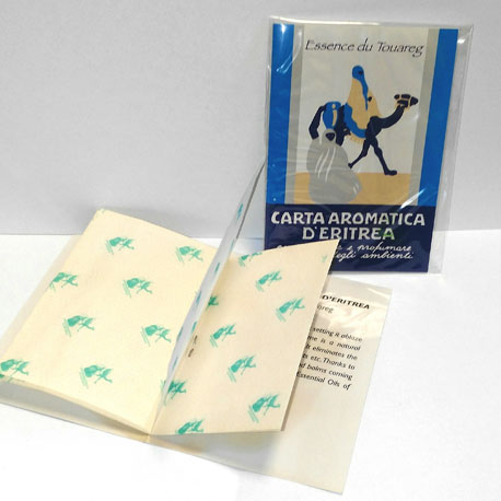 Ritual Scent - Wholesale Incense - Carta Aromatica d’Eritrea Blù BLUE Incense Paper Booklets1