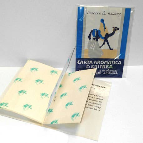 Ritual Scent – Incenso por atacado – Livretos de papel de incenso Carta Aromatica d'Eritrea Blù BLUE1