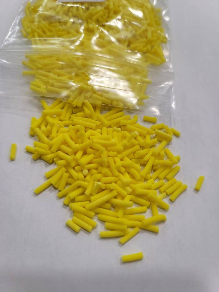 YELLOW SPRINKLES 1oz BAG for wholesale by Waterman's Loft Inc.