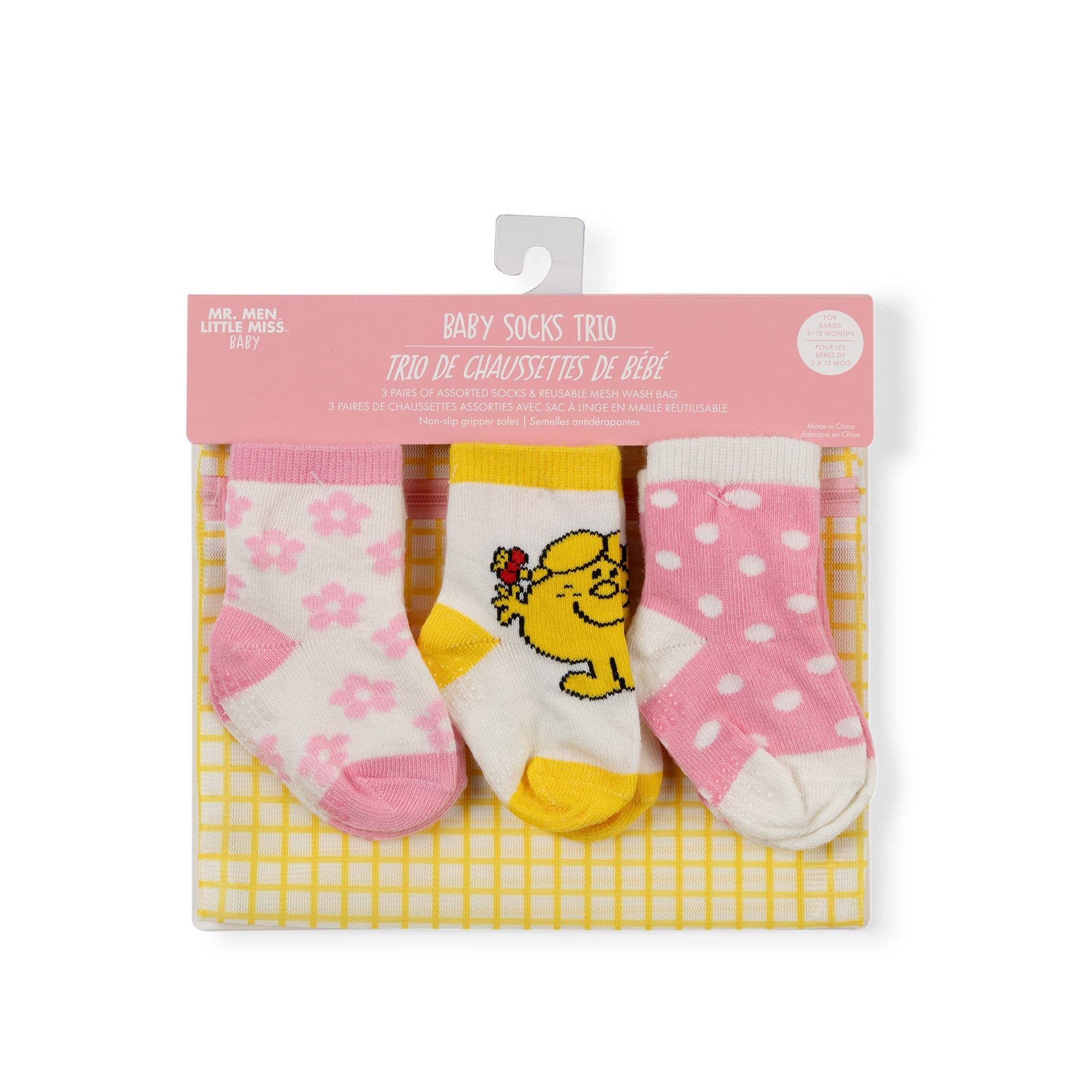 JuJuBe - Wholesale Socks - Baby - Baby Socks Trio Little Miss Sunshine