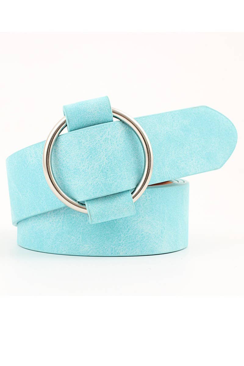 Lily Clothing - Vente Ceinture – femme - CEINTURE À BOUCLE TENDANCE EN SIMILICUIR BASIQUE_CWABE0082