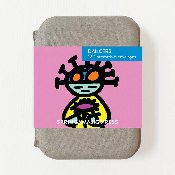 Dancers Mini Notecard Set for wholesale by Springamajig Press