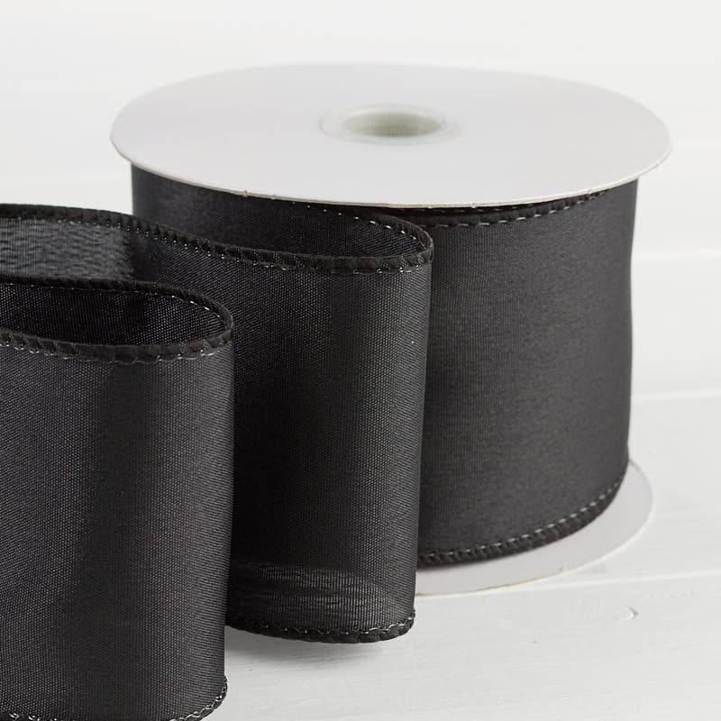 Factory Direct Craft - Wholesale Ribbon - Gift Wrapping - 10 yd Satin Wired #40 Ribbon --Select Color4