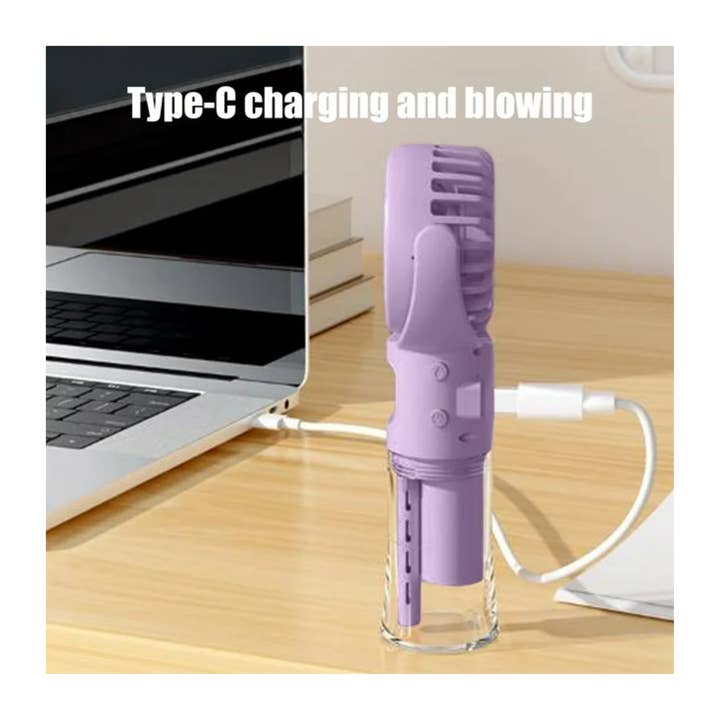 K & S WHOLESALE INC - Wholesale Small/Handheld Appliance - 6.1" Spray Hand Fan 24 PC/CS4