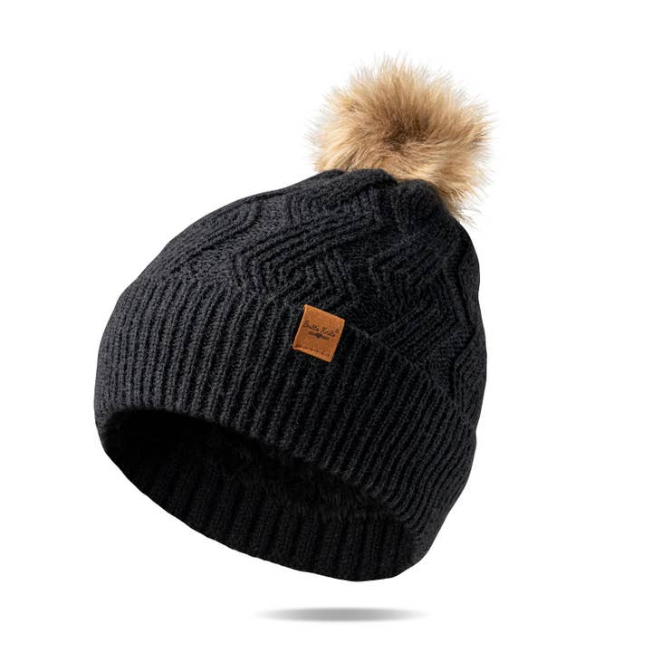 DM Merchandising - Wholesale Beanie - Women's - Britt's Knits Mainstay Pom Hat Open Stock