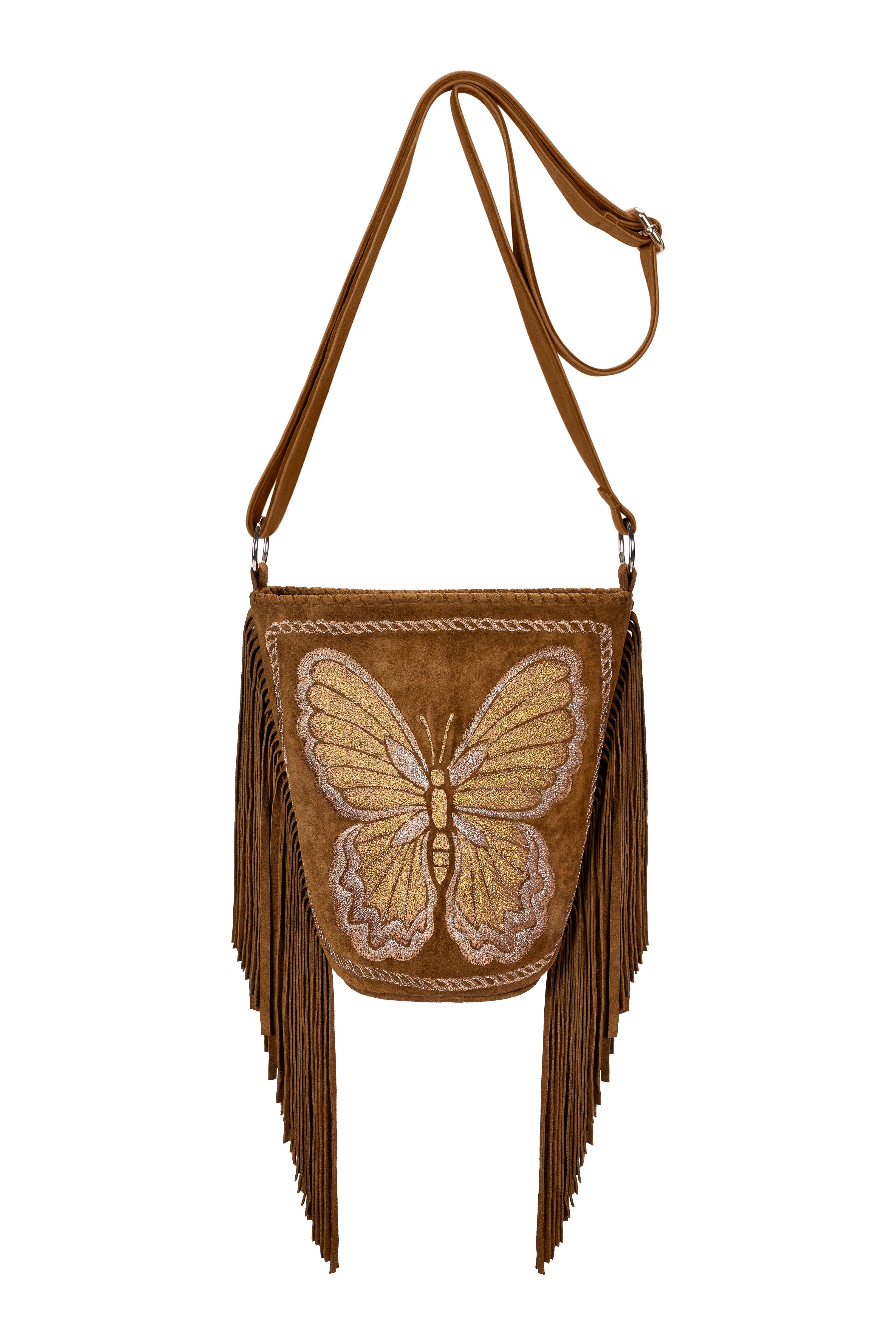 California Sister Embroidery Bag Whiskey for wholesale on Faire1