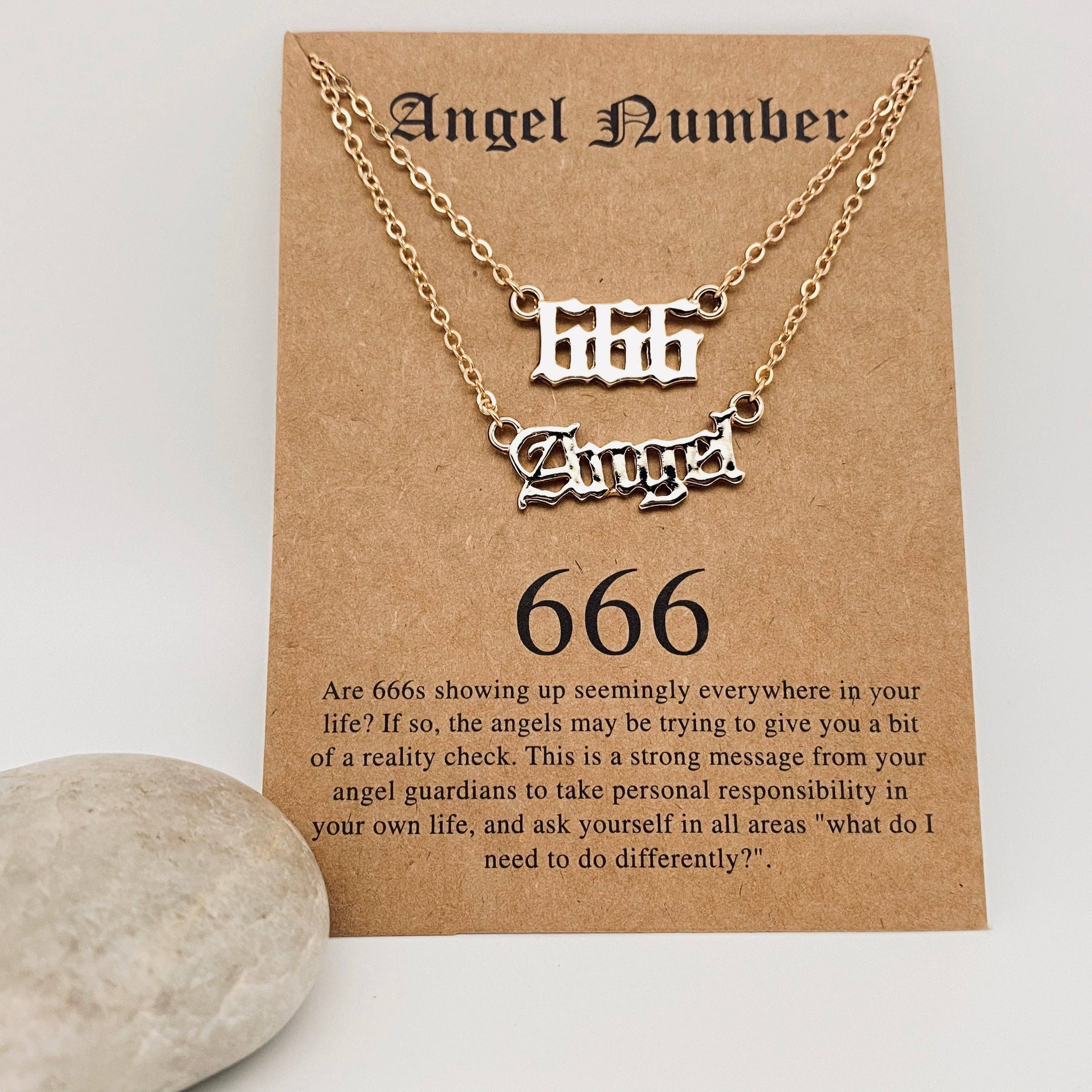 Mio Queena - Wholesale Pendant/Charm Necklace - Angel Lucky Number 1-9 Combination Necklace5
