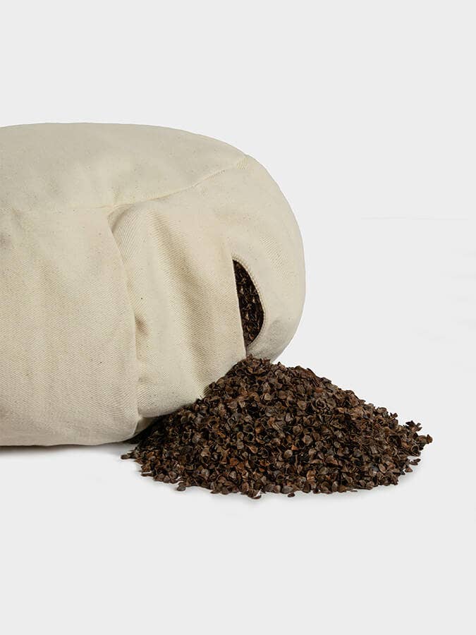 Yoga Studio Store - Wholesale Yoga Accessories - Yoga Studio European Organic Buckwheat Zafu Crescent Cushion11