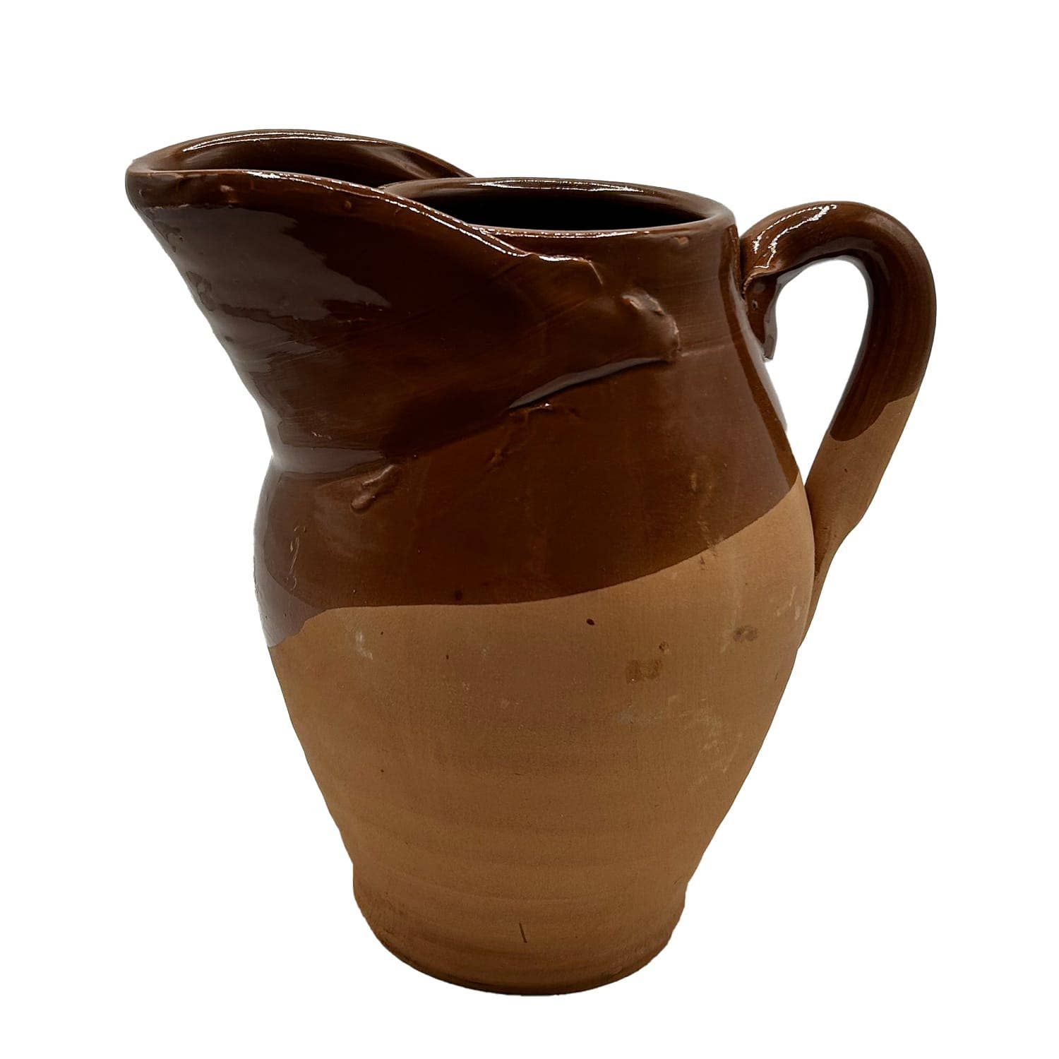 Etnico del Mondo - Wholesale Kan - Half-glazed Terracotta Kruik Ambacht Italië1