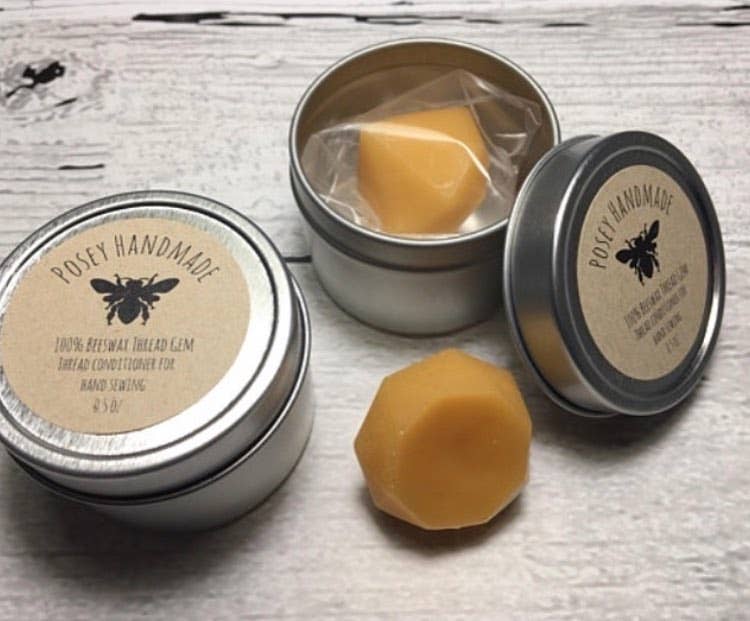 Posey Handmade - Wholesale Craft Supplies - Thread Gem 100% Beeswax Thread Conditioner0