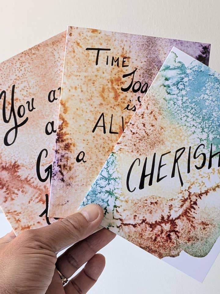 Warm Autumn Greeting Card Starter Pack for wholesale by Robynnotes, LLC