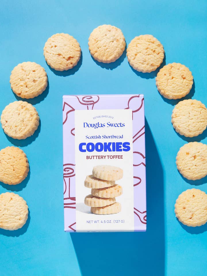 Sablés au caramel au beurre pour la vente par Douglas Sweets