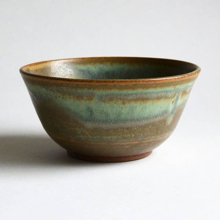 Small Bowl-Lichen for wholesale by Keyes Pottery