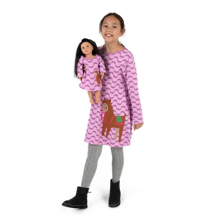Leveret Pajamas - Wholesale Doll - Kids - Kids Girl & Doll Cotton Dress Back to School6