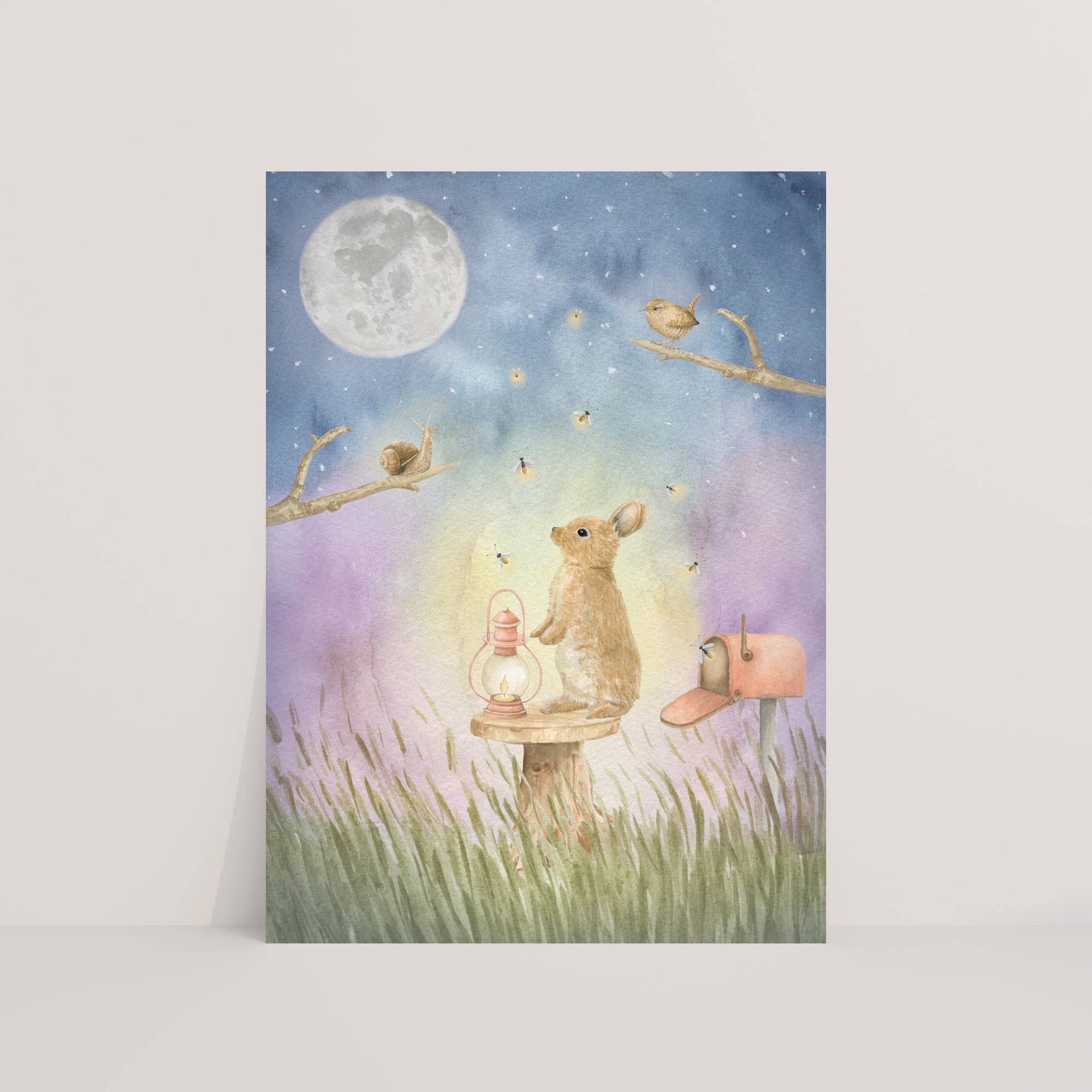 Appeloogje – Engroshandel Hverdagshilsen kort – Postkort med ildfluer0