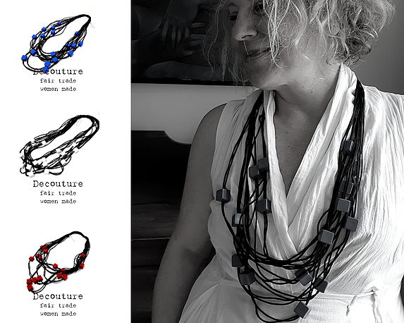 Decouture - Vendita all'ingrosso Collane di perline/perle - Collana Adi3