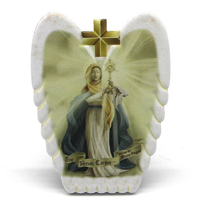 Esoterica Arte - Wholesale Wall Cross - Ceramic Religious Plate 10x13cm
