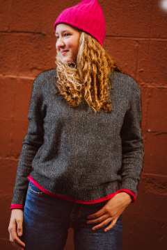 Joyride Supply - Wholesale Knit Sweater - Women's - 100% Cashmere No.15 Jayne Crewneck15