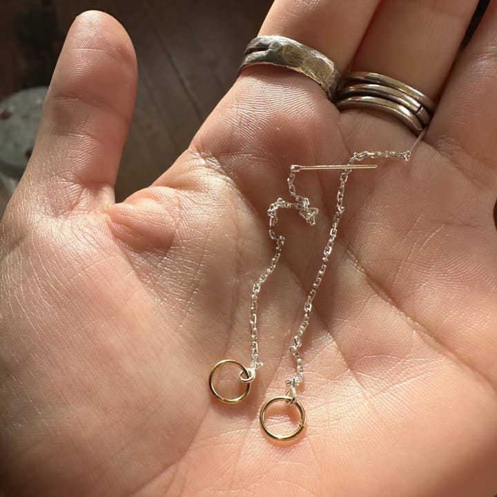 Thread Earrings for wholesale by Salt & Steel