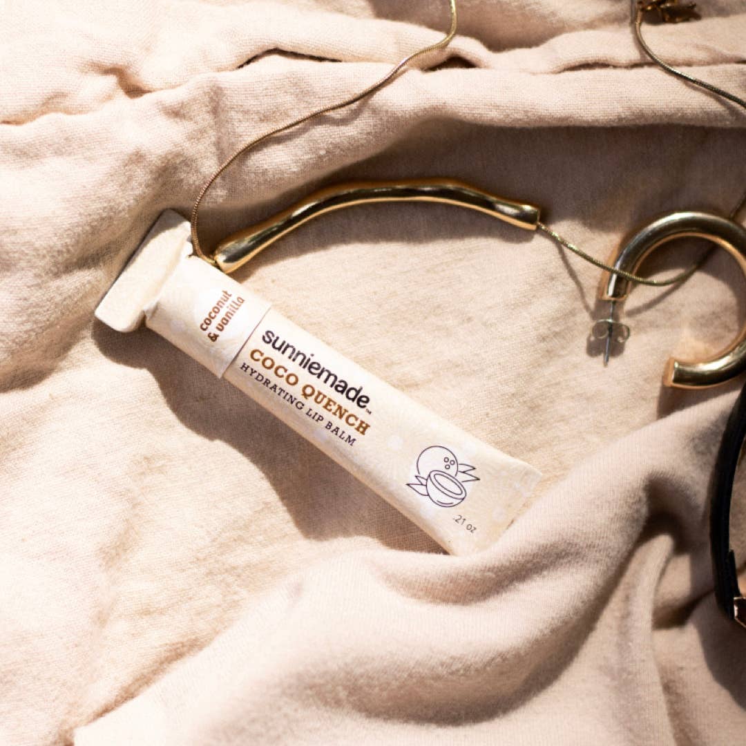 Sunniemade – Bálsamo labial por atacado – Coco Quench Bálsamo Labial Hidratante2