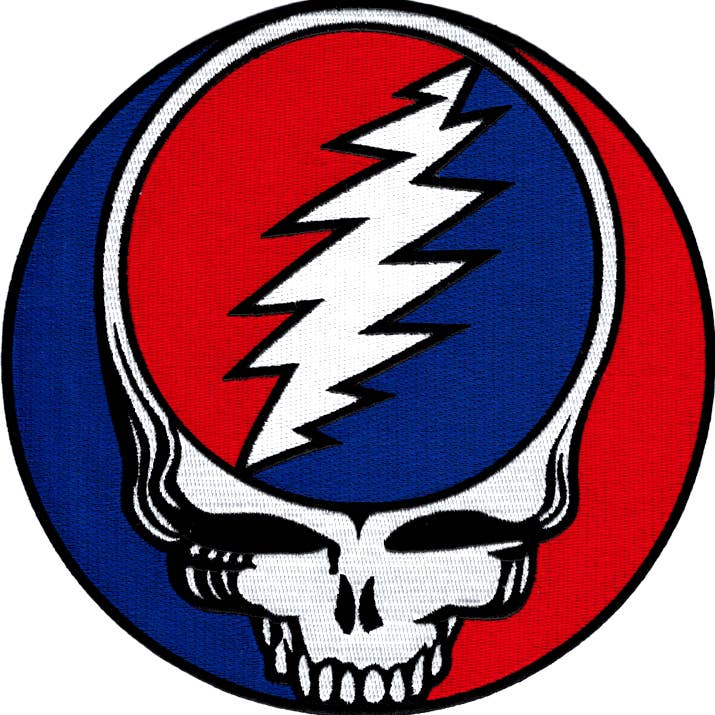Square Deal Recordings & Supplies - Wholesale Patch - Patch - Grateful Dead - Steal Your Face - Two Size Options
