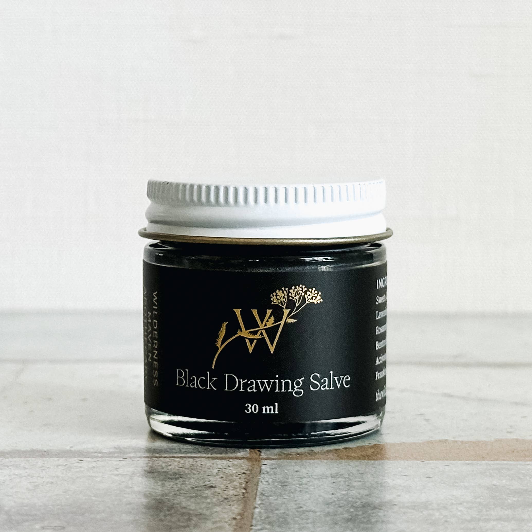 Wilderness Maven Apothecary - Wholesale Healing Salve/Balm/Cream - Black Drawing Salve