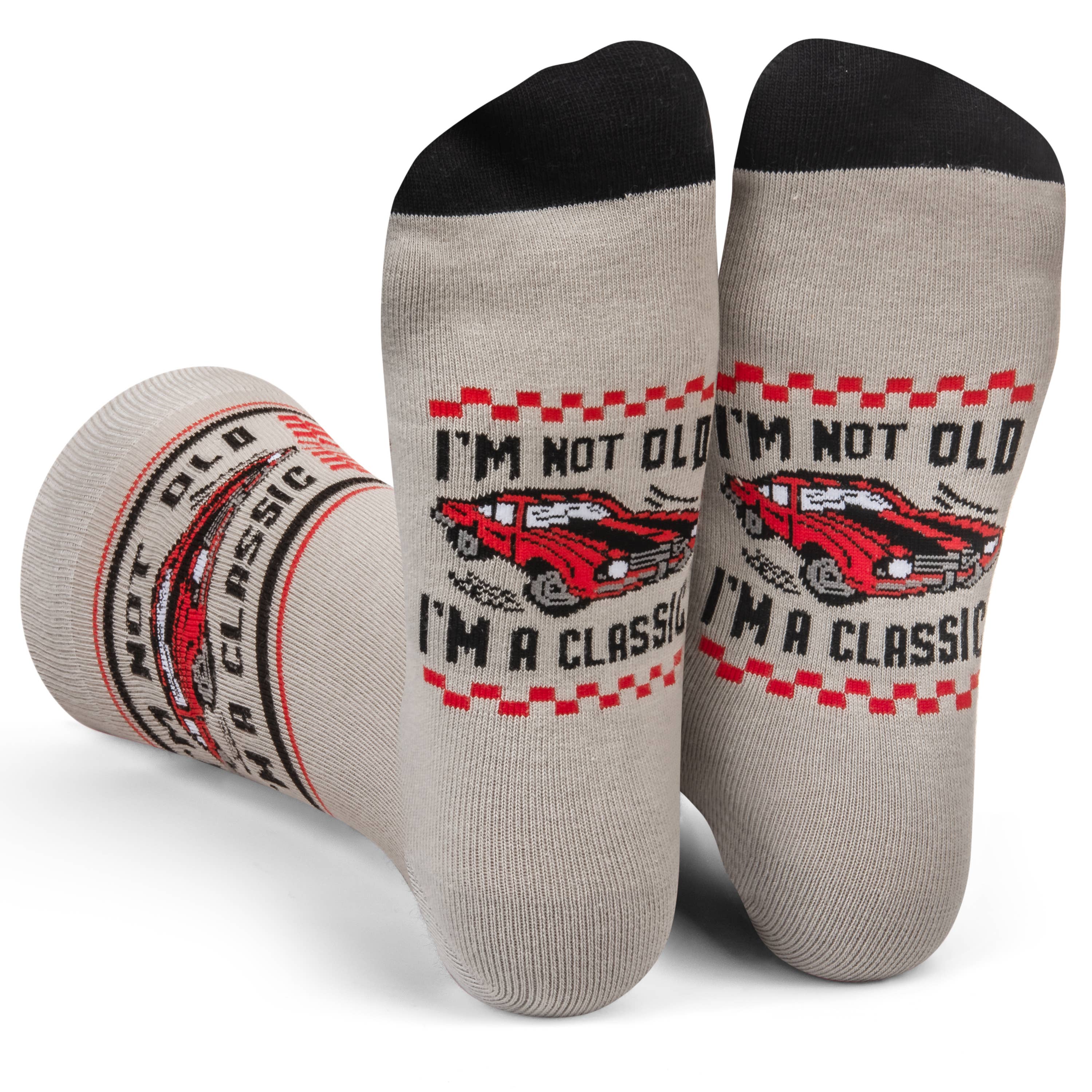 Lavley - Wholesale Socks - Unisex - I'm Not Old, I'm A Classic Socks0