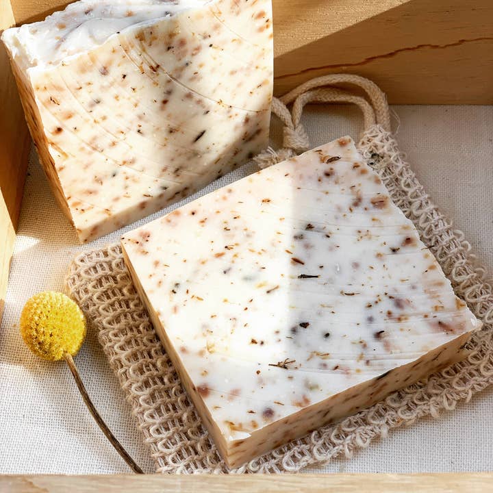 Unpackaged - Lavender - Moisturizing Soap Bar for wholesale by oh so good organics