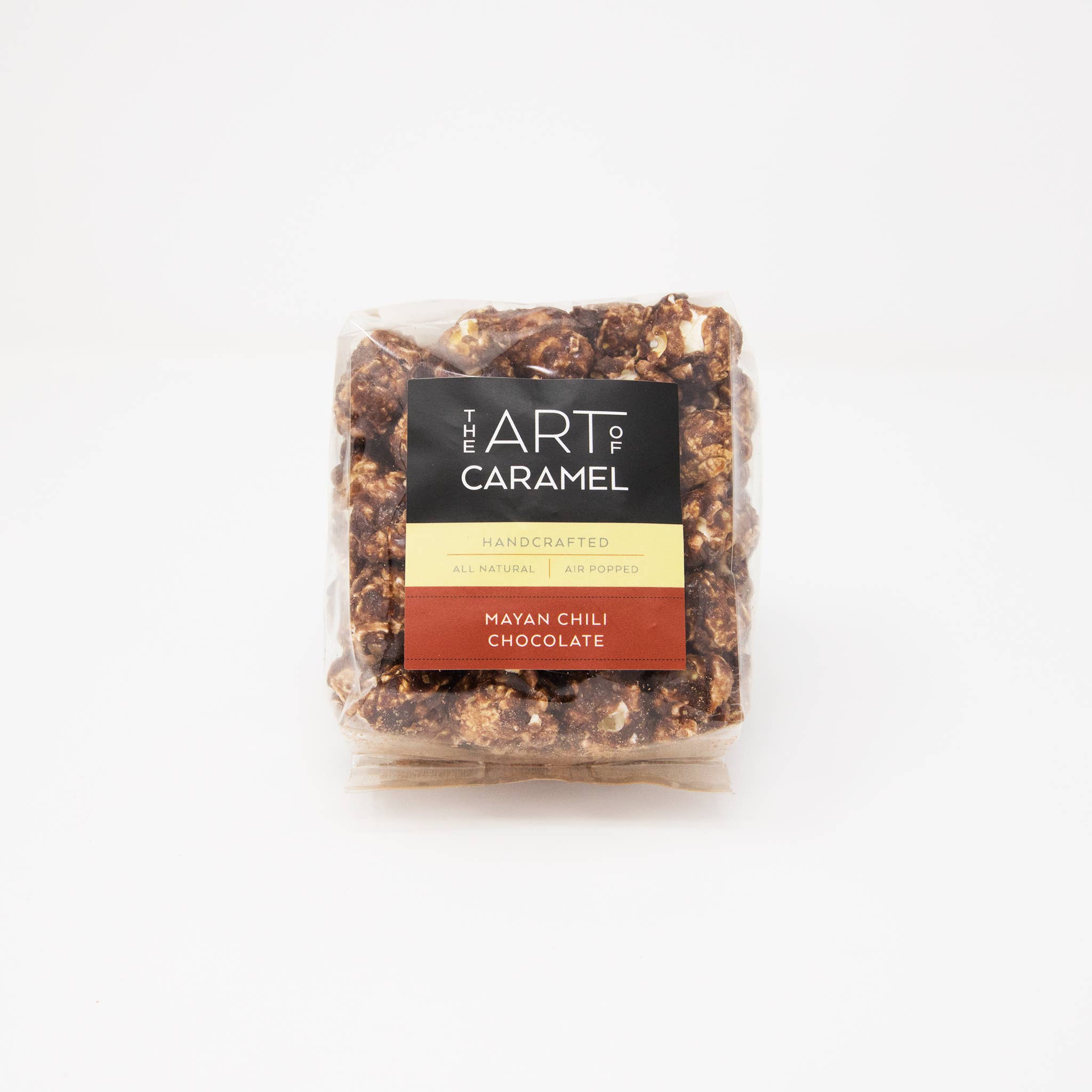The Art of Caramel - Wholesale Popcorn - Mini Mayan chili caramel popcorn 2 oz