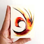 Studio Keturah - Wholesale Painting/drawing - Original Mini Watercolour Artwork Blocks - ABSTRACT1