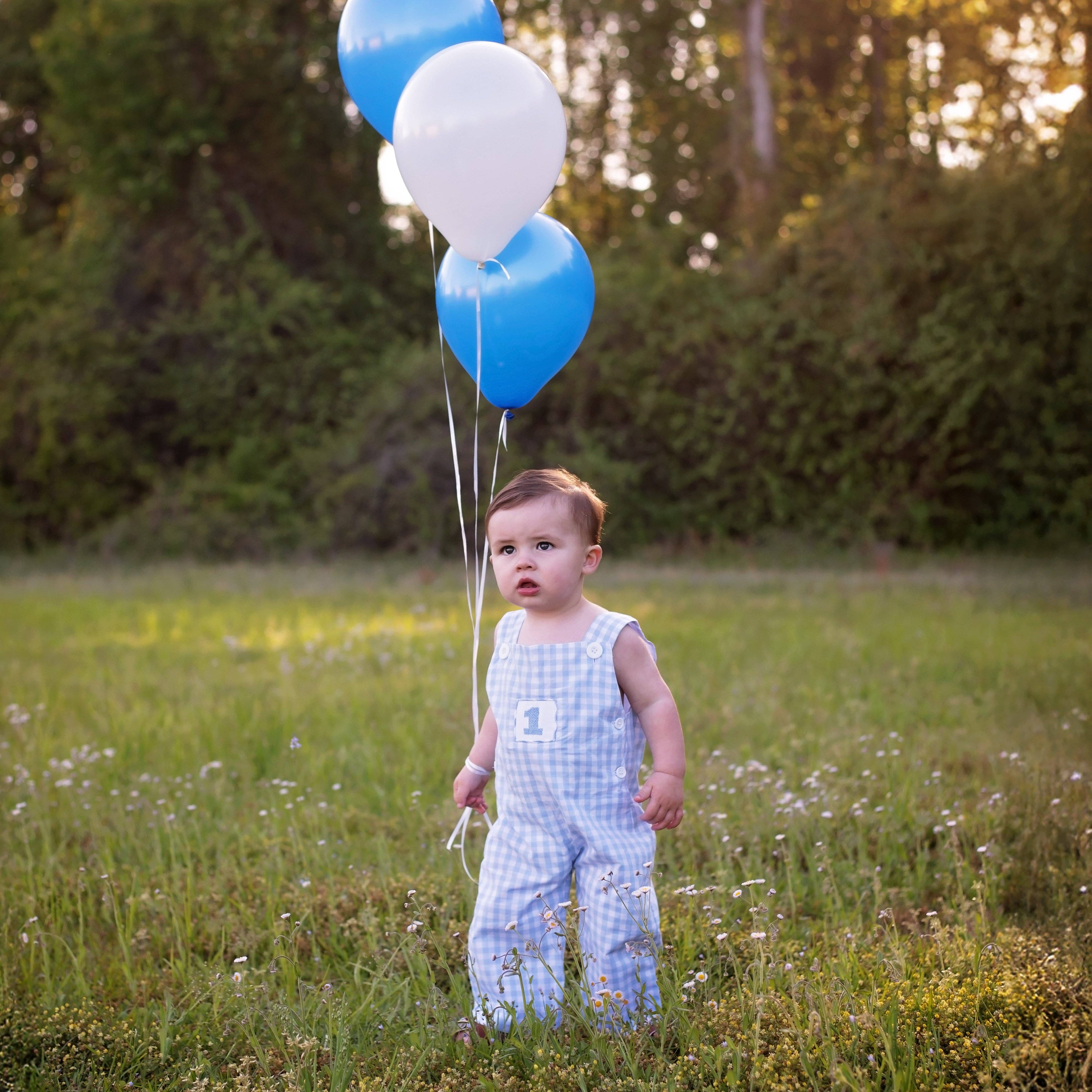 Seven Lantern Lane - Wholesale Jumpsuit - Baby - Boys Smocked First Birthday Jon Jon2