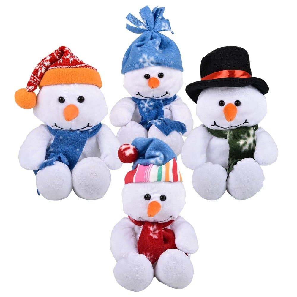 La Luna Bella - Toys - Wholesale Stuffed/Plush Toy - Kids & Baby - 10" plush SNOWMAN LLB Plush Toys Christmas0