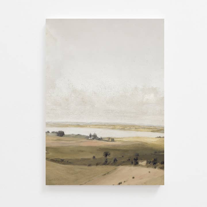 Sage Vintage Art Print for wholesale by Pink Lemon Decor