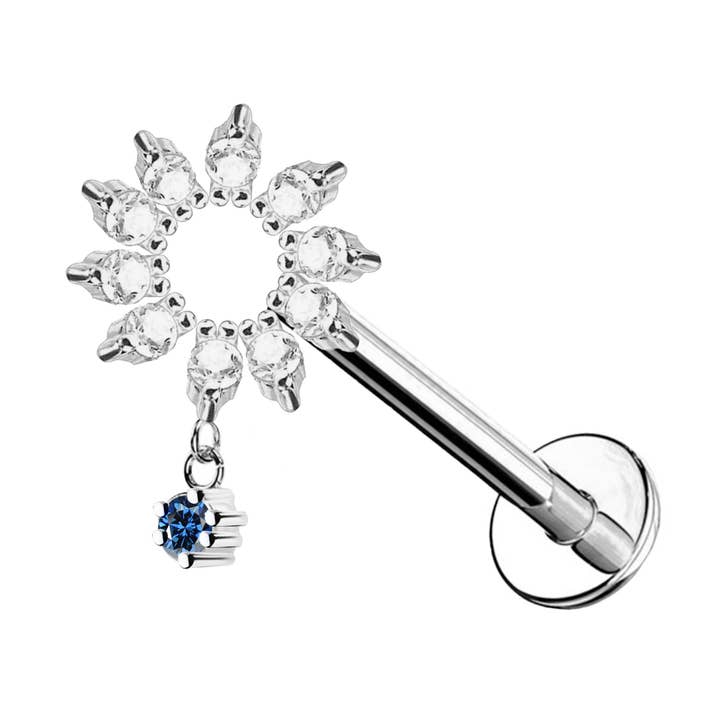 AMORINO SRL - Vendita all'ingrosso Piercing ad anello per labbra - Labret Sole - 26211241070170