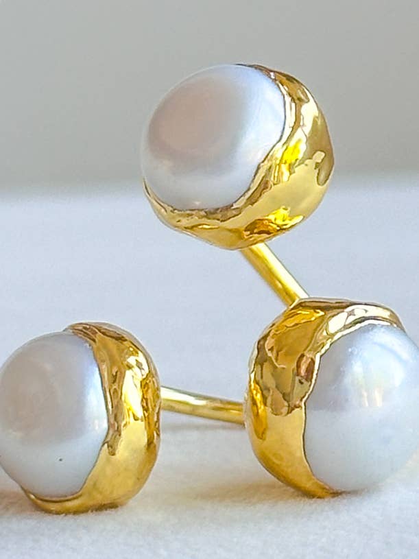 Triple Pearl for wholesale by Easton Elle Jewelry