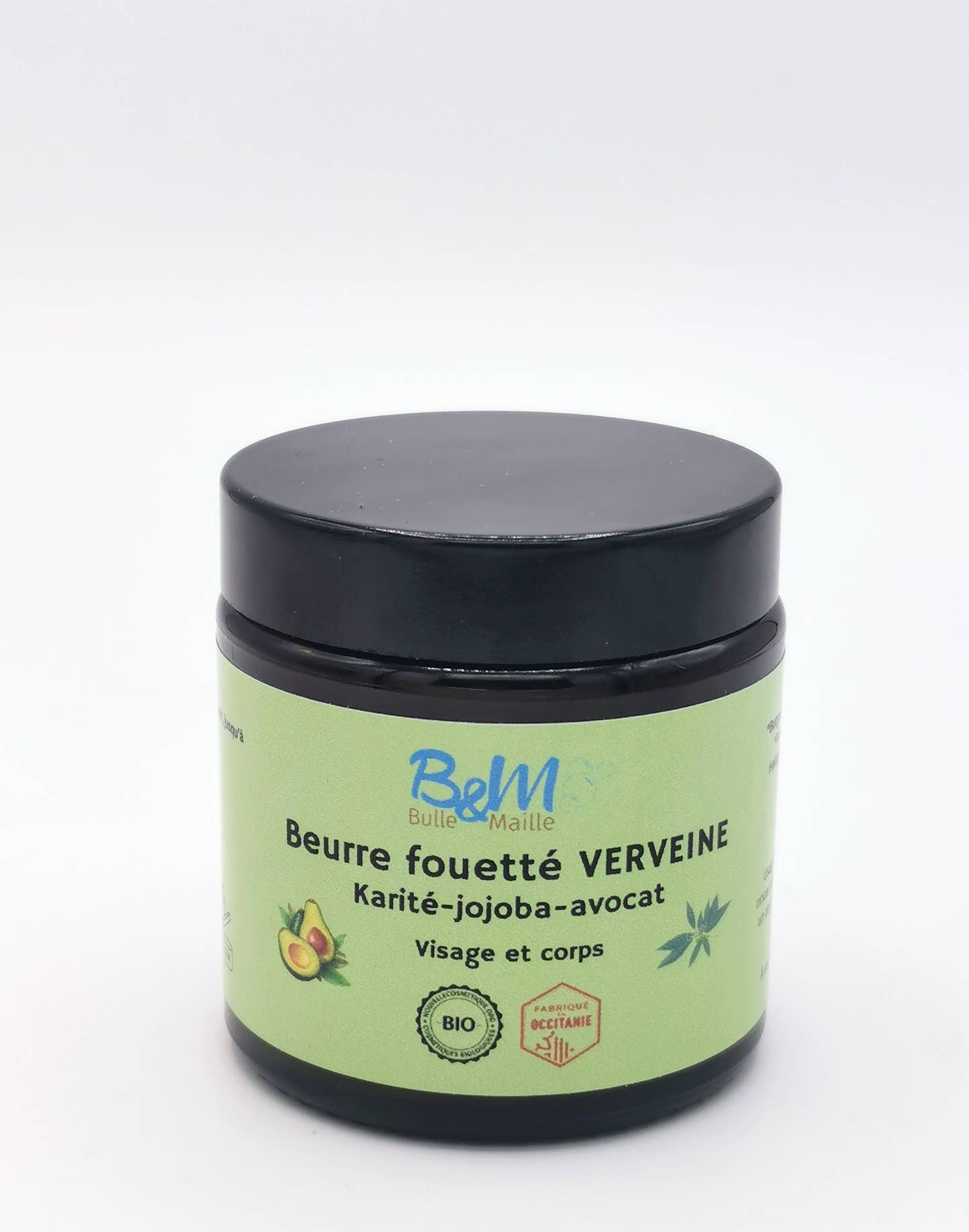 BULLE & MAILLE - Wholesale Body Balm/Butter - Organic whipped butter VERVEINE2