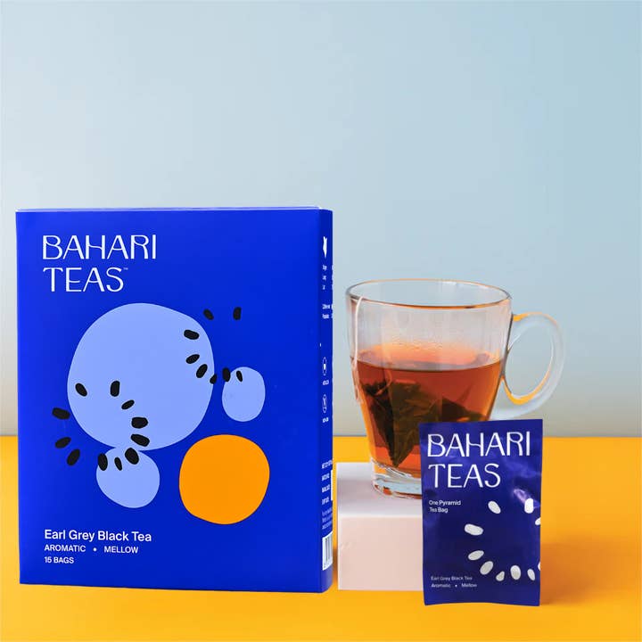 Kenyan Grown Earl Grey Black Tea Bags - Bergamot Infused for wholesale by Bahari Teas