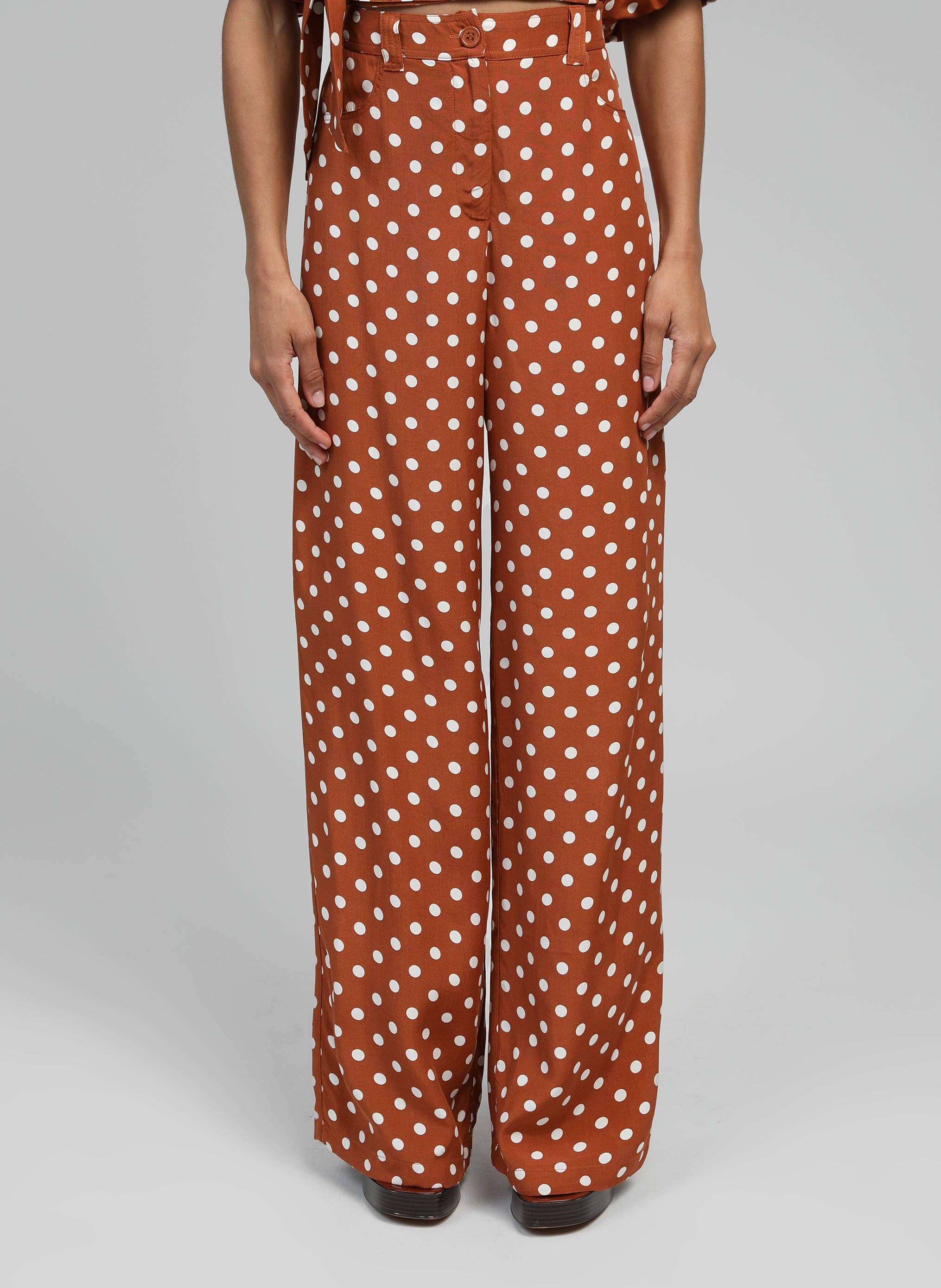 An'ge - Wholesale Pants - Women's - PHOEBEE TROUSERS palinto caramel1