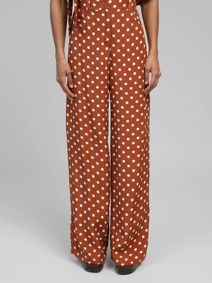 An'ge - Wholesale Pants - Women's - PHOEBEE TROUSERS palinto caramel1