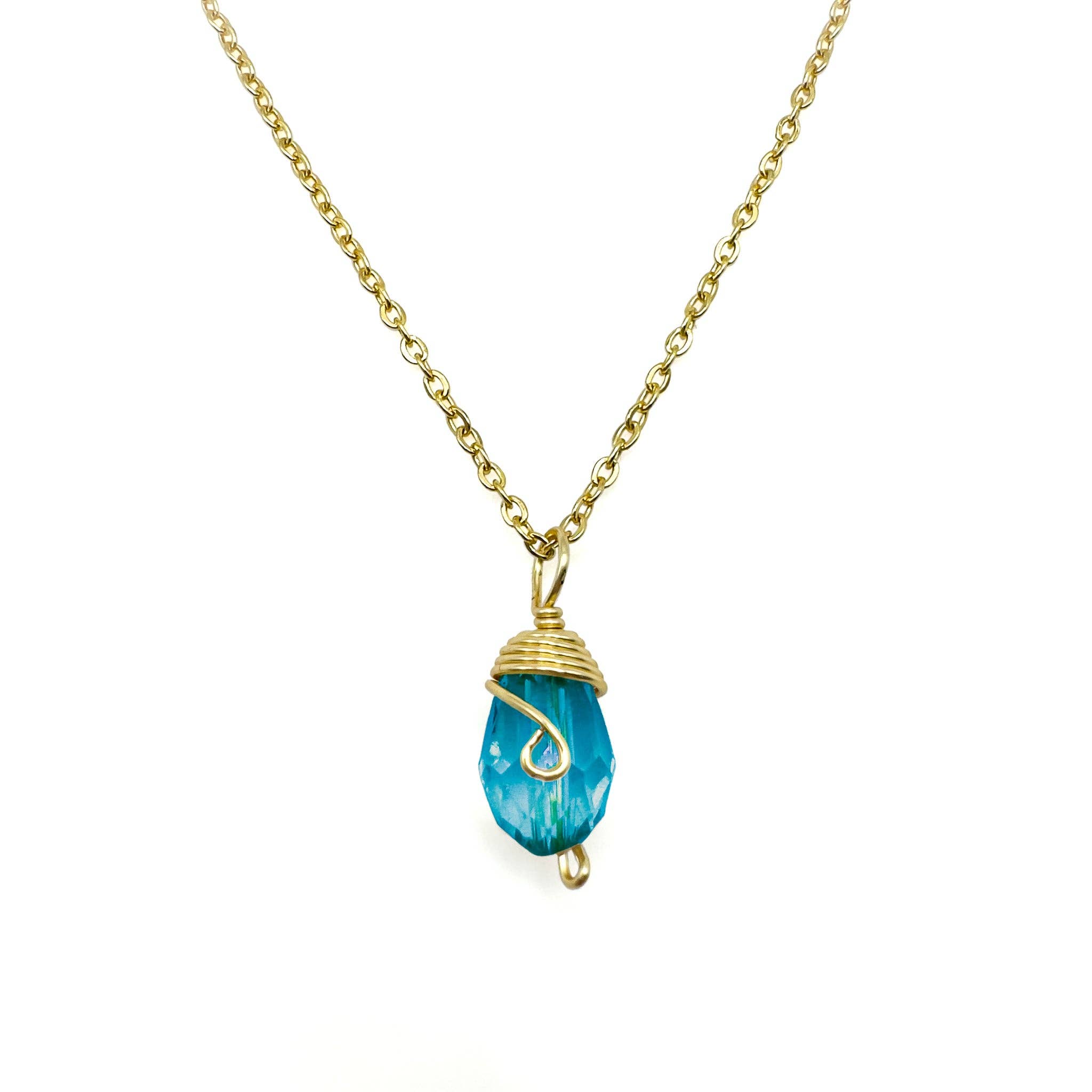 Alegria Accessories Inc. - Wholesale Pendant/Charm Necklace - Gold Birthstone necklace11