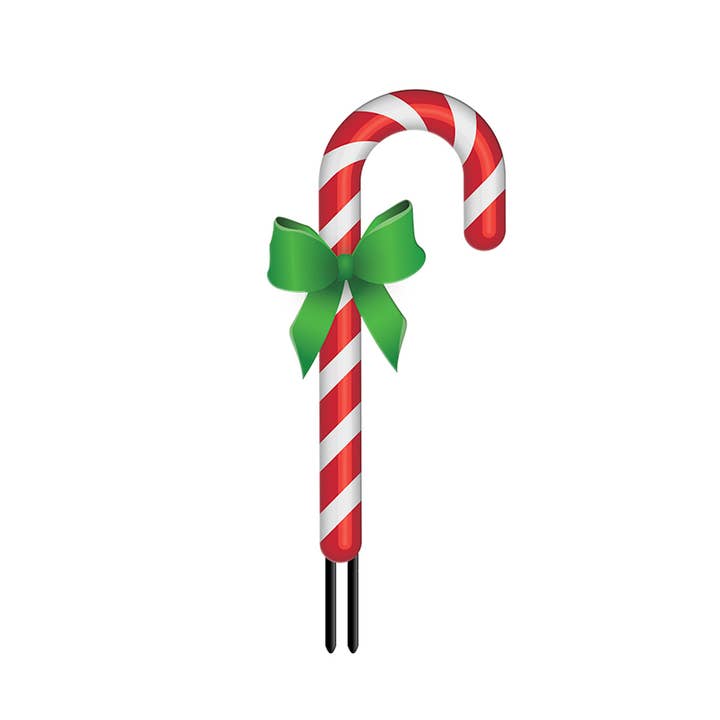 Briarwood Lane - Wholesale Outdoor Ornament/Decor - Christmas Candy Cane Metal Yard Art 30" x 13" Briarwood Lane