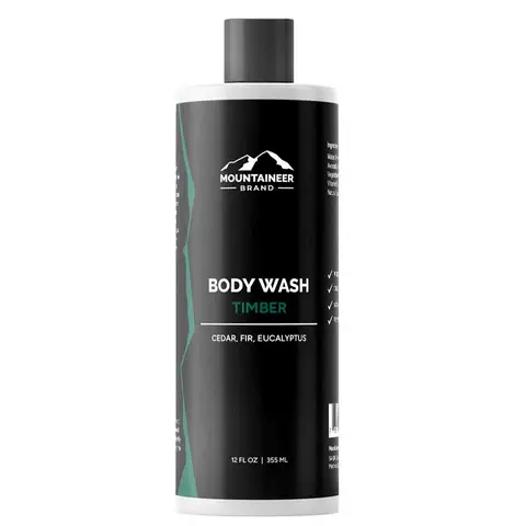 Mountaineer Brand - Wholesale Body Wash/Shower Gel - Men's - Natural Body Wash | USA-Made, Sulfate-Free, All-Natural0