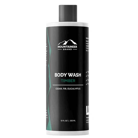 Mountaineer Brand - Wholesale Body Wash/Shower Gel - Men's - Natural Body Wash | USA-Made, Sulfate-Free, All-Natural