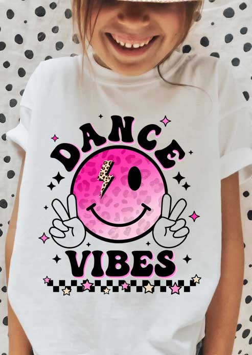 Glittering South - Wholesale Screen Printed T-Shirt - Kids - Dance Vibes Youth