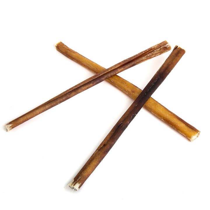 Bully Bundles - Wholesale Pet Treats - Dog - 12" Straight Bully Sticks | Mid (45-54g) | Very Low Odor1