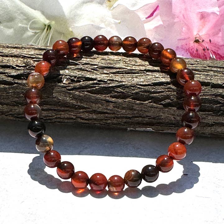 6 mm Agate Bracelet for wholesale by Best South Gems